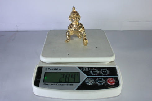 Brass Laddu Gopal Statue Murti Idol 284g